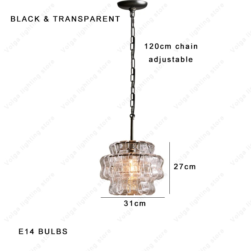 Glass Chandeliers Lights 2026 Classic Round Hanging Lamps for Ceiling Home Decoration Lighting Gold Lustres Lamparas De Teto