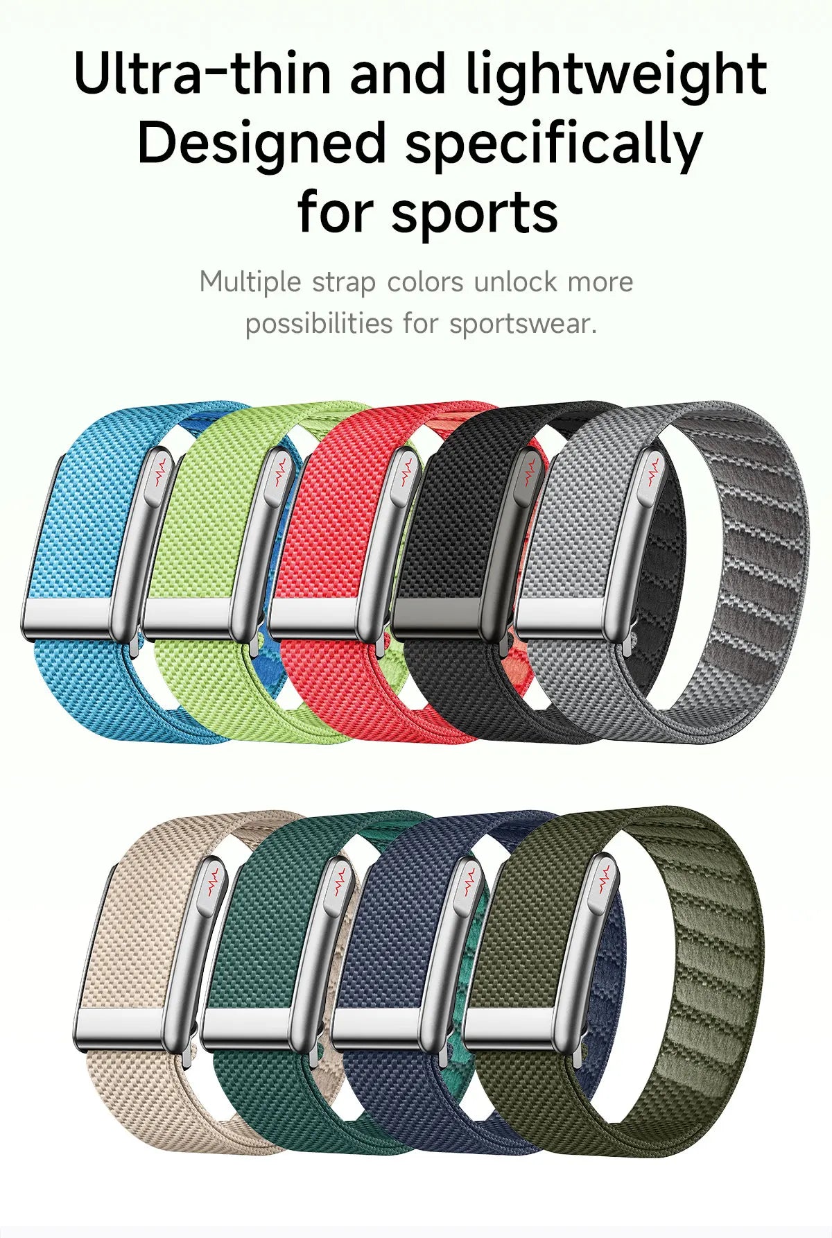 2026 New Nursing Grade Smart Bracelet VWAR Loop Life SpO2 Blood Lipid Uric Acid ECG+PPG Waterproof Band Sport Fitness Tracker