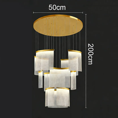 Modern home decor ring led lights pendant light lamps for living room Chandeliers for dining room hanging light indoor lighting