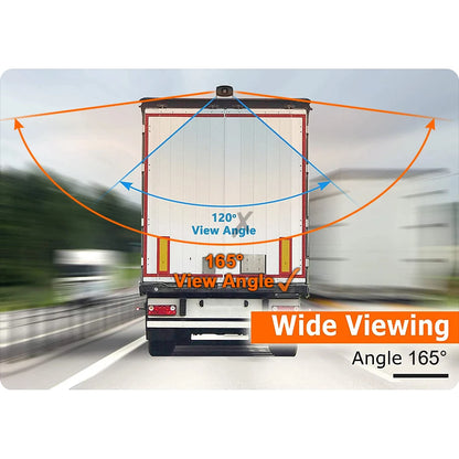 GreenYi 165° AHD 1920*1080P Car Rear View Camera Fisheye Lens IR Infrared Night Vision WDR Vehicle Camera For Bus Truck P786