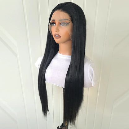 Charisma Synthetic Lace Front Wig Long Silky Straight Hair Heat Resistant Hair Synthetic Wigs For Women Ginger Blonde Wig