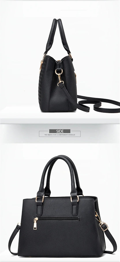 New Famous Designer Brand Bags Women Leather Handbags Luxury Ladies Hand Bags Purse Fashion Shoulder Bags Gift