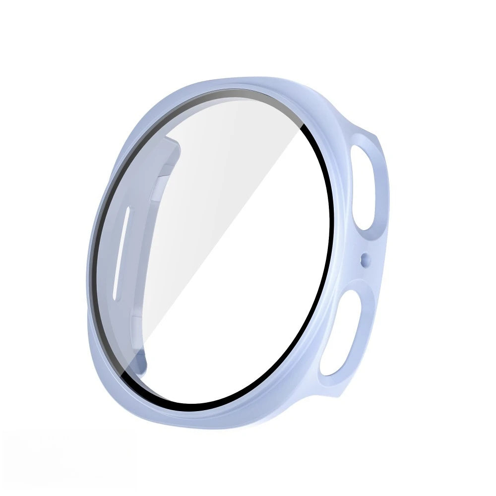 Tempered Glass+Case for Samsung Galaxy Watch 8 44mm 40mm Full PC bumper Cover Screen Protector Galaxy Watch 8Classic Accessories
