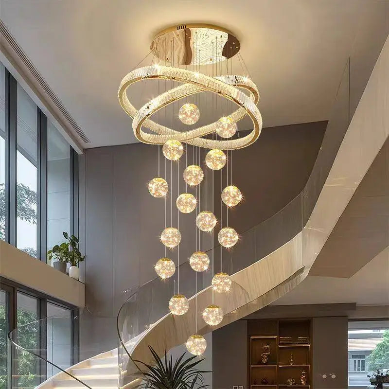 Home decorationPendant lights, luxury crystal living room chandelier, bedroom Pendant lamp, ceiling light, indoor lighting
