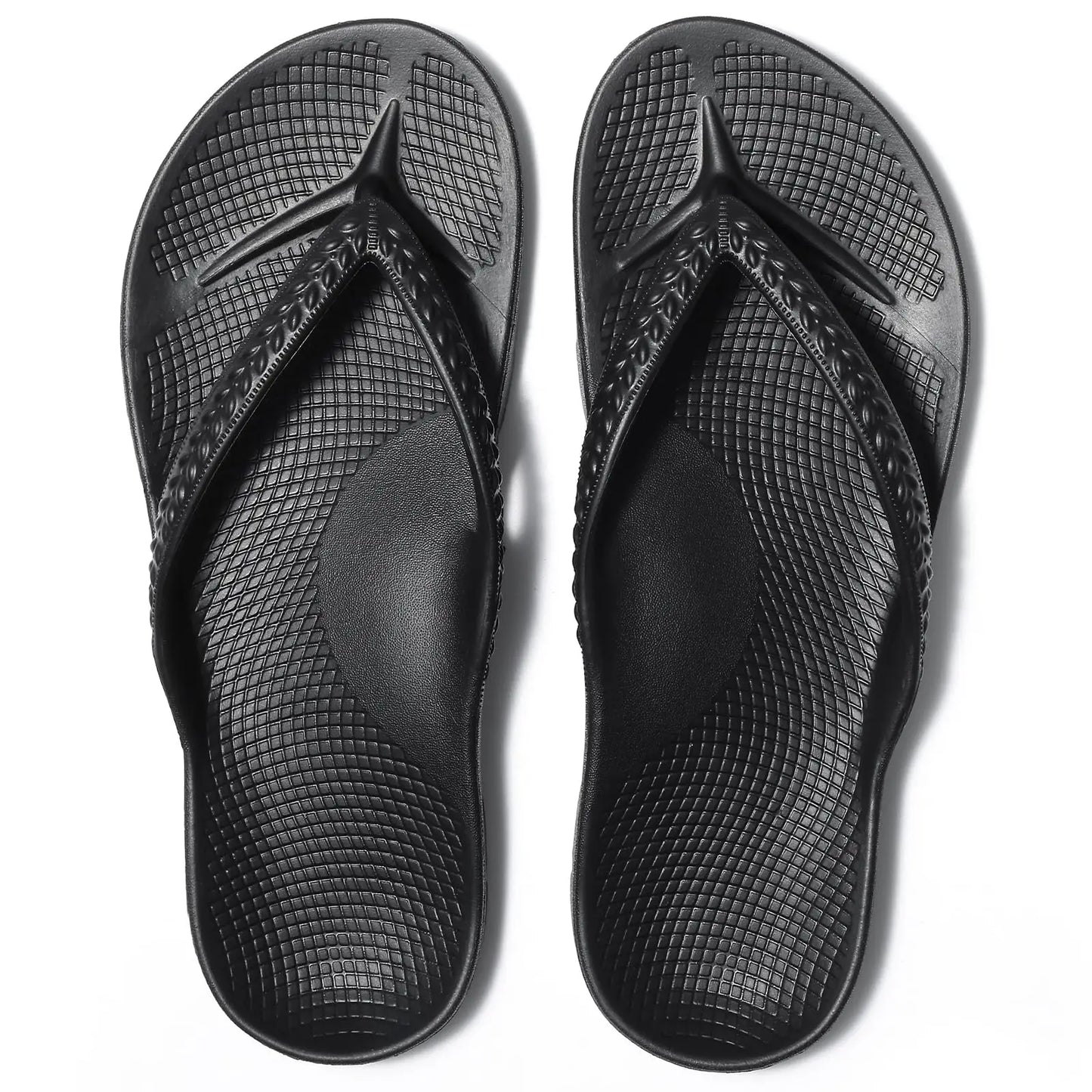 Asgard Summer Flip Flops Comfort Non-slip Flat Rubber Sandals With Stretchable Strap Unisex Cozy Casual  Beach Vacation Slippers