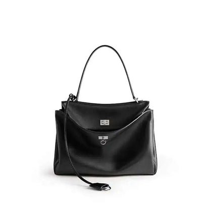 Luxury Fashion Leather Women's Tote Bag Lazy Bag Rodeo Briefcase Handbag Underarm Bags Large Capacity Crossbody Shoulder Bag