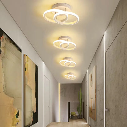 Led Low Noise Ceiling Fan Chandelier Living Dining Table Room Bedroom Kitchen Lights Black White Home Decoration Lamps Fixtures