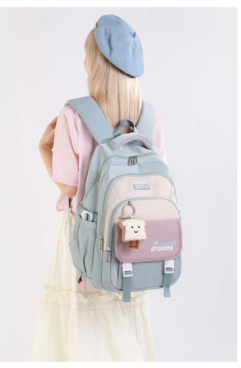 2025 Waterproof Girl Backpack Children School Bags for Kids Book Bag Children New School Backpack Girls mochila infantil escolar