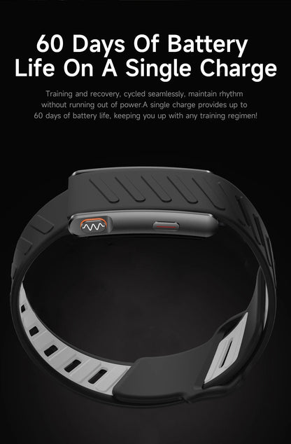 2026New Sport Fitness Tracker Smart Band Blood Oxygen Pressure Uric Acid Blood Lipid ECG Waterproof Smart Bracelet For Men Women