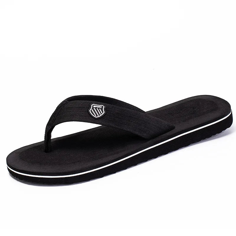 Men Summer Flip Flops Beach Sandals Anti-slip Casual Flat Shoes Indoor House Slippers Zapatos Chanclas De Hombre Shoes for Men