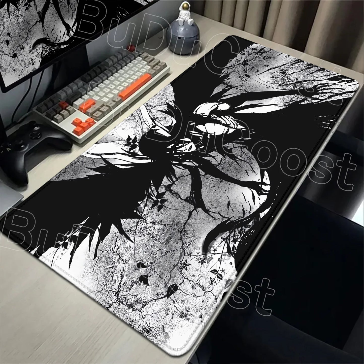 2026 New Anime HD Wallpaper Bleach Mouse Pad Laptop Gaming Keyboard Mat XXL Large 900x400mm Desk Mat Cool E-sports Mats Mousepad