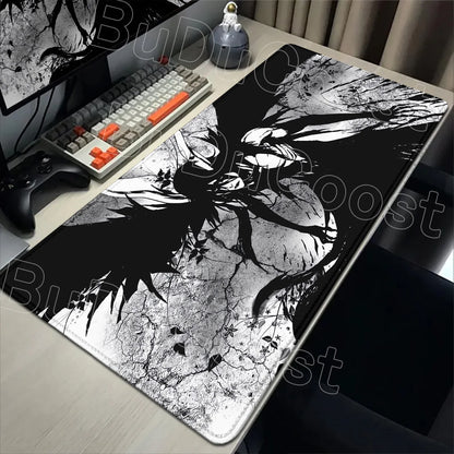 2026 New Anime HD Wallpaper Bleach Mouse Pad Laptop Gaming Keyboard Mat XXL Large 900x400mm Desk Mat Cool E-sports Mats Mousepad