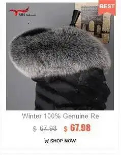 Natural Color Raccoon Fox Real Fur Collar Scarf Genuine Big Size Scarves Warp Shawl Neck Warmer Stole Muffler with Clip Loops #6