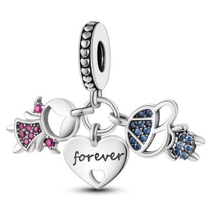 2026 Hot Sale Luminous Firefly Charms Beads 925 Sterling Silver Owl Cat Love Dangle Fit Original Bangle Bracelets DIY Jewelry