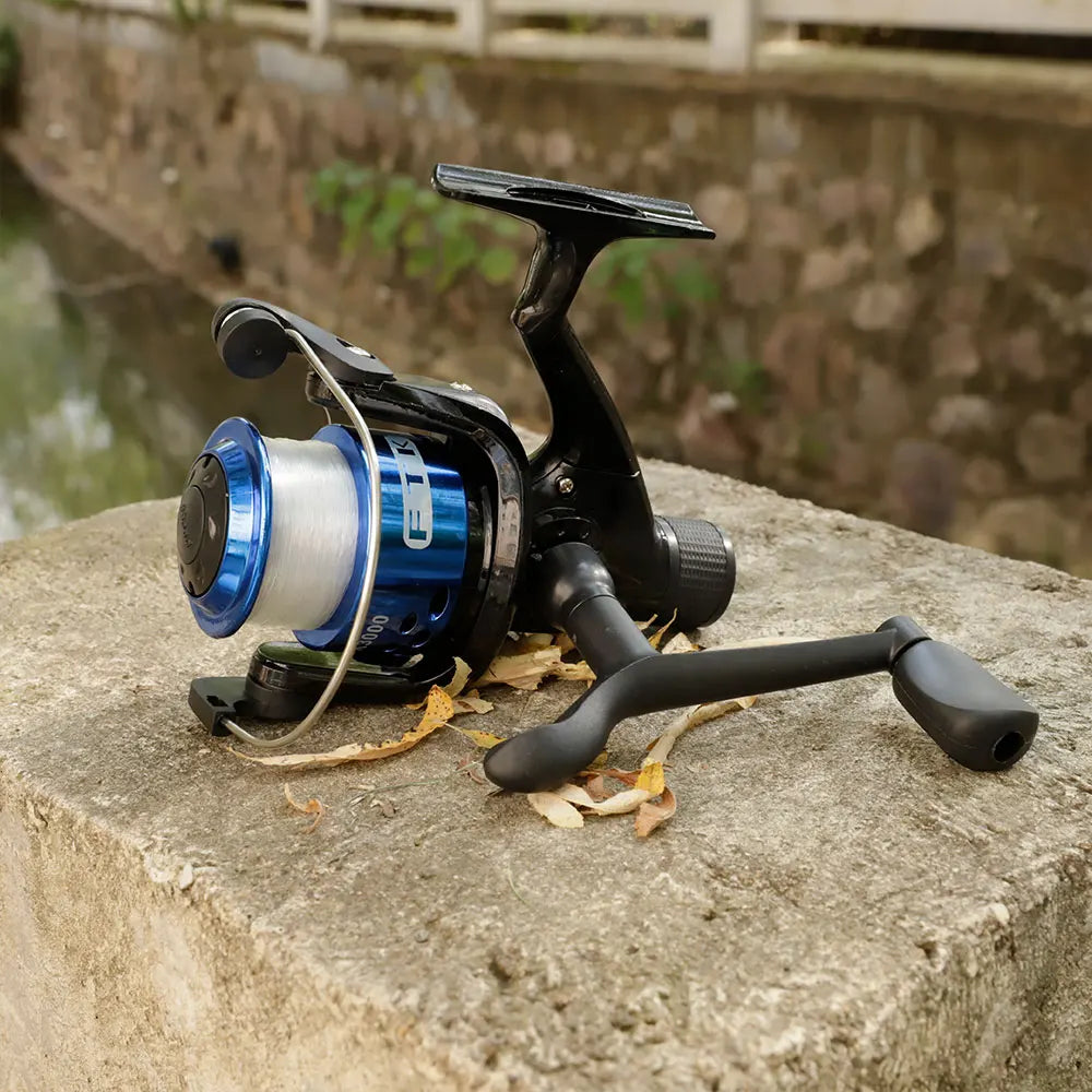 FTK FK3000 Spinning Reel Bite Alarm 10KG Drag 12BB 5.2:1 Rear Drag Fishing Wheel