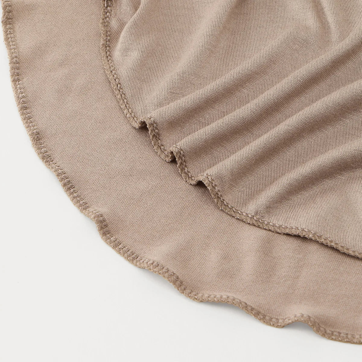 Versatile Fake Collar Hat Muslim Inner Premium Ready Jersey Hijab Cap Scarf Cotton Neck Cover Muslim Soft Woman Hijabs 40*25cm