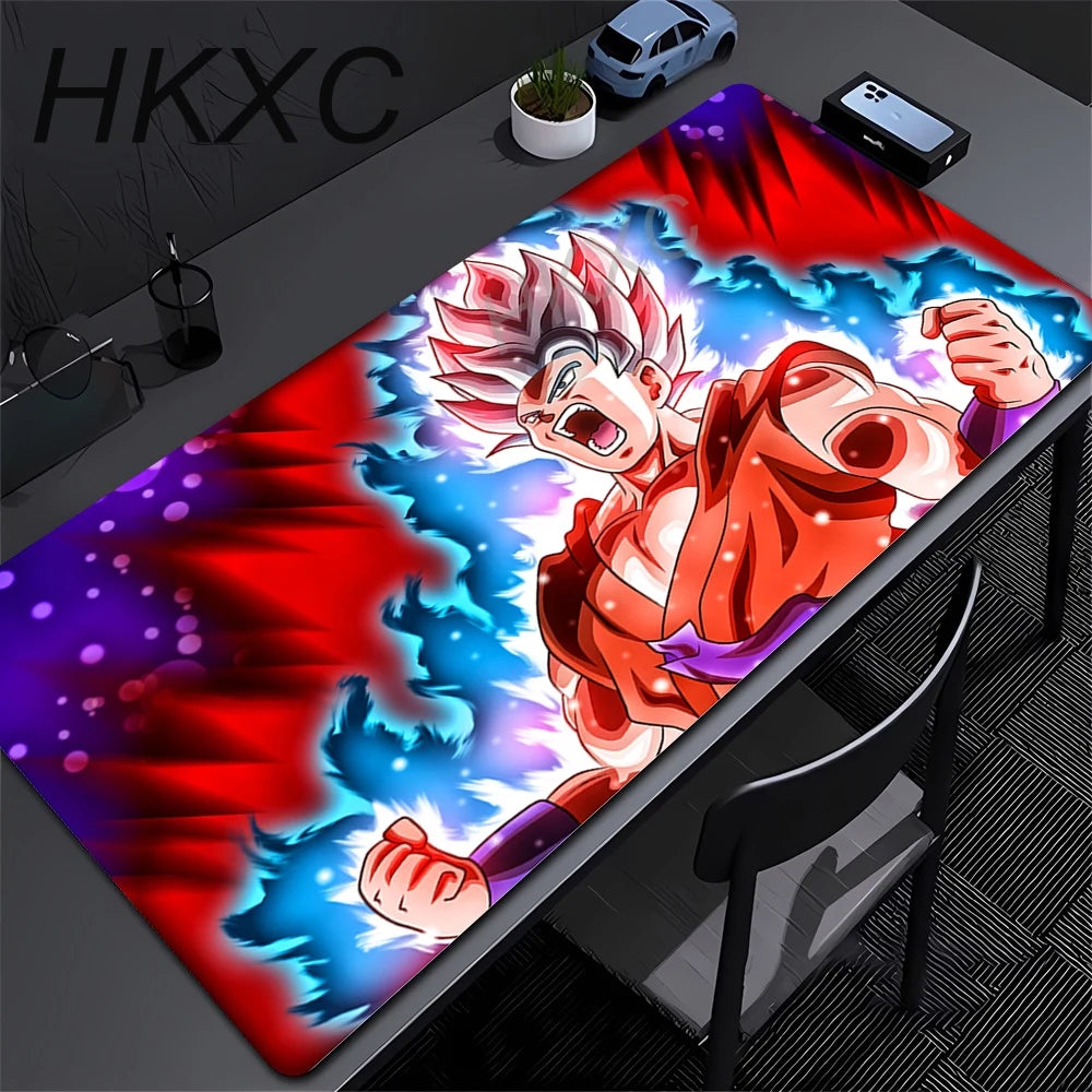 XXL Mouse Pad Anime Dragon Ball Z Kawaii DBZ Desk Mat Girl Gabinete Gamer Computer Desk Mat Keyboard Gaming Accessories Mousepad