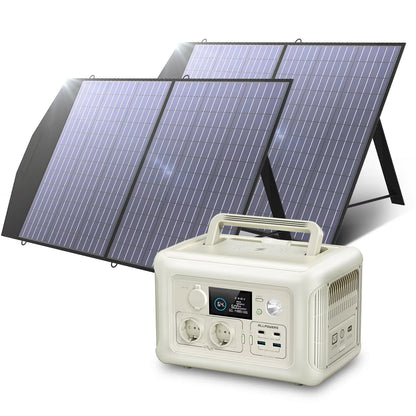 ALLPOWERS R600 Portable Power Station & Portable Solar Panel (option) Pure Sine Wave 299Wh Outdoor Solar Generator for Camping