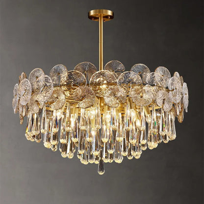 Modern Creative Ceiling Chandelier Luxury Crystal Pendant Light for Living Dining Room Bedroom Home Decor Luster Lamp Fixture