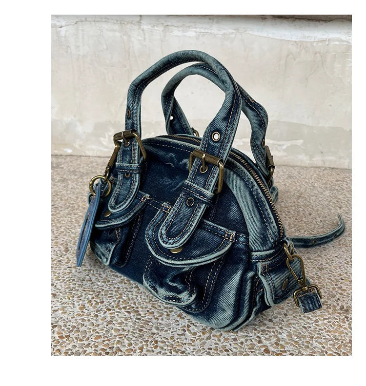 Denim Crossbody Bags for Women Shoulder Bags Hand-held Retro Purse and Handbags Luxury Bags Designers Bag Сумка Женская Bolsa