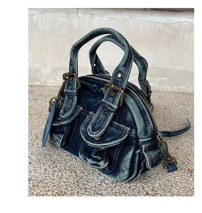 Denim Crossbody Bags for Women Shoulder Bags Hand-held Retro Purse and Handbags Luxury Bags Designers Bag Сумка Женская Bolsa