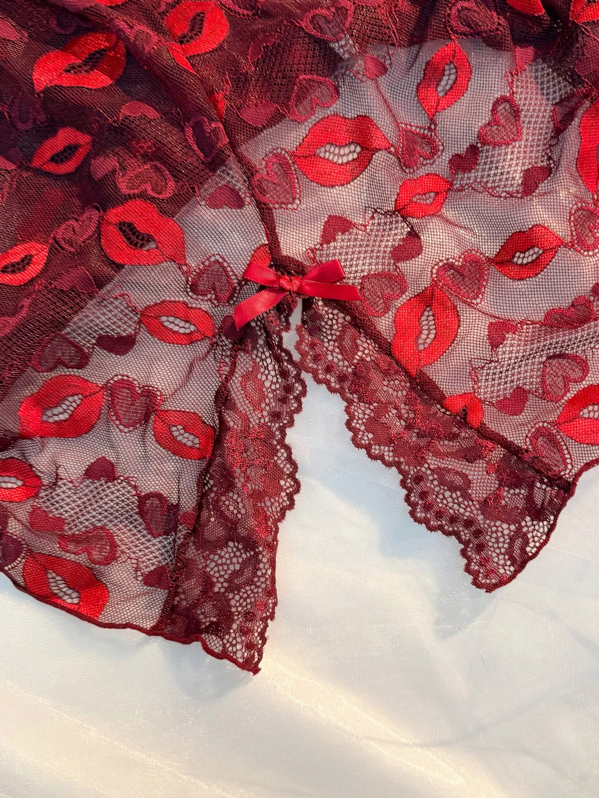 Hot Sexy Women Lace Nightgown Set See Through Pajamas Dress Sexy Deep V Home Valentine's Day Gift Sleeping Skirt Dress
