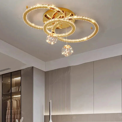 Modern Led Ceiling Lights Home Decor Pendant Light Lamps for Living Room Led Chandeliers Indoor Lighting Gold Hanging Light