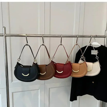 Armpit Shoulder Side Bags for Women 2026 Designer Trend Leather Small Underarm Crossbody Handbags and Purses Bags for Women