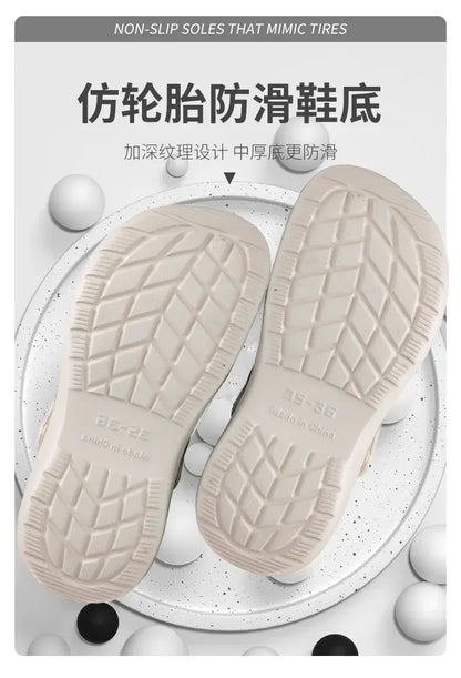 2026Summer Men Clogs Sandals Men's and Women's Leisure Slippers Beach Slides Home Garden Shoes Outdoor Sandals Plus Size46 47 48
