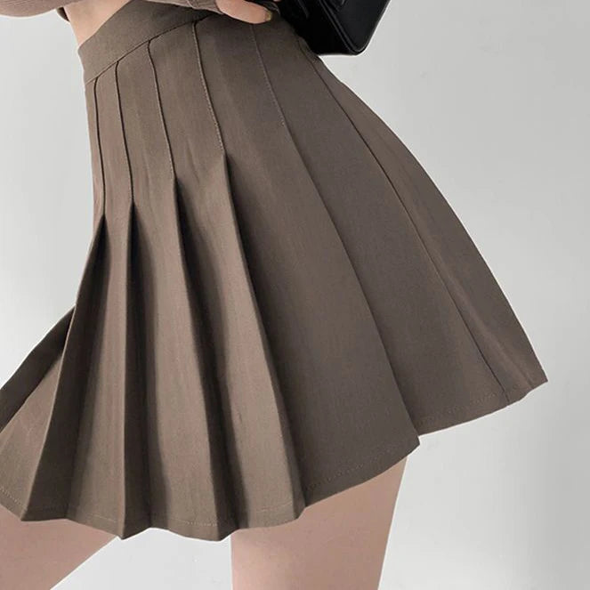 Summer Girls College Style Uniform Suit White Puff-Sleeve Shirt with Bow Slim Waist Skirt Set Women's Short-Sleeve Top And Skirt