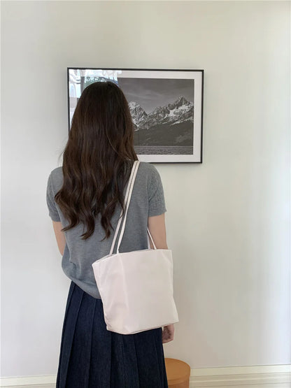Casual Nylon Bucket Bags for Women Shoulder Bag Fashion Soft Women Bag NEW Tote Purses and Handbags Female Shopper Commuter Bags