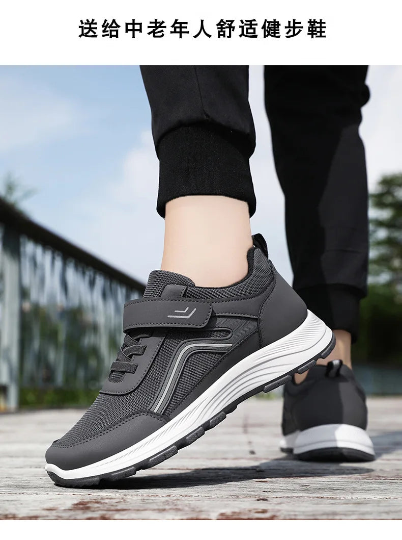 Women's Autumn New Shoes Breathable and Comfortable Walking Shoes Winter Sneakers Women Velcro Sneakers  Casual Shoes