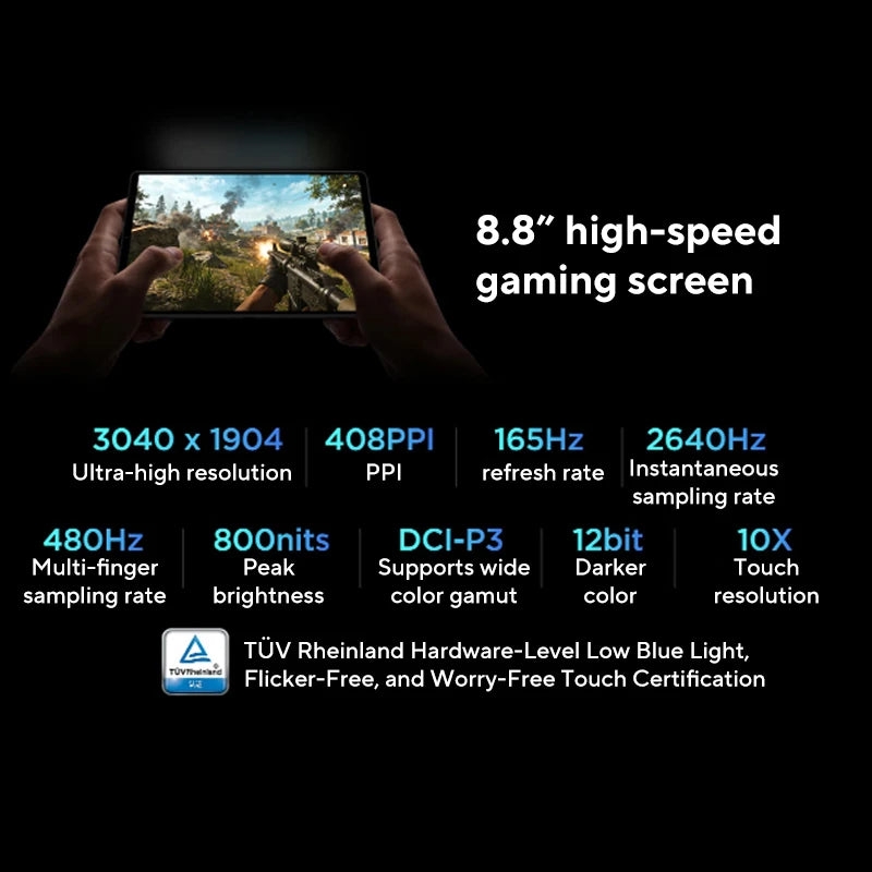 Lenovo Legion Y700 5th Gaming Tablet Original CN Version Snapdragon 8 Elite Gen5 8.8‘’ 3K 165Hz Display 9000mAh Android Pad PC