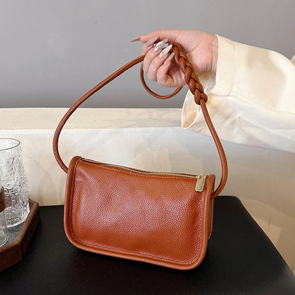 100%Real Cowhide Genuine Leather Sac Fashion Women Crossbody Bags For Ladies New High Capacity Shoulder Bag Handbag Female Purse