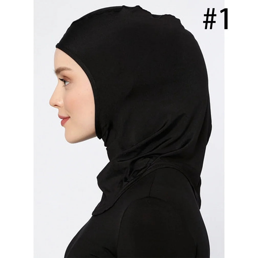 Islamic Modal SPORT Silk Hijab Abaya Hijabs For Woman Abayas Women Jersey Turbans Satin Head Scarf Muslim Instant Head Wrap