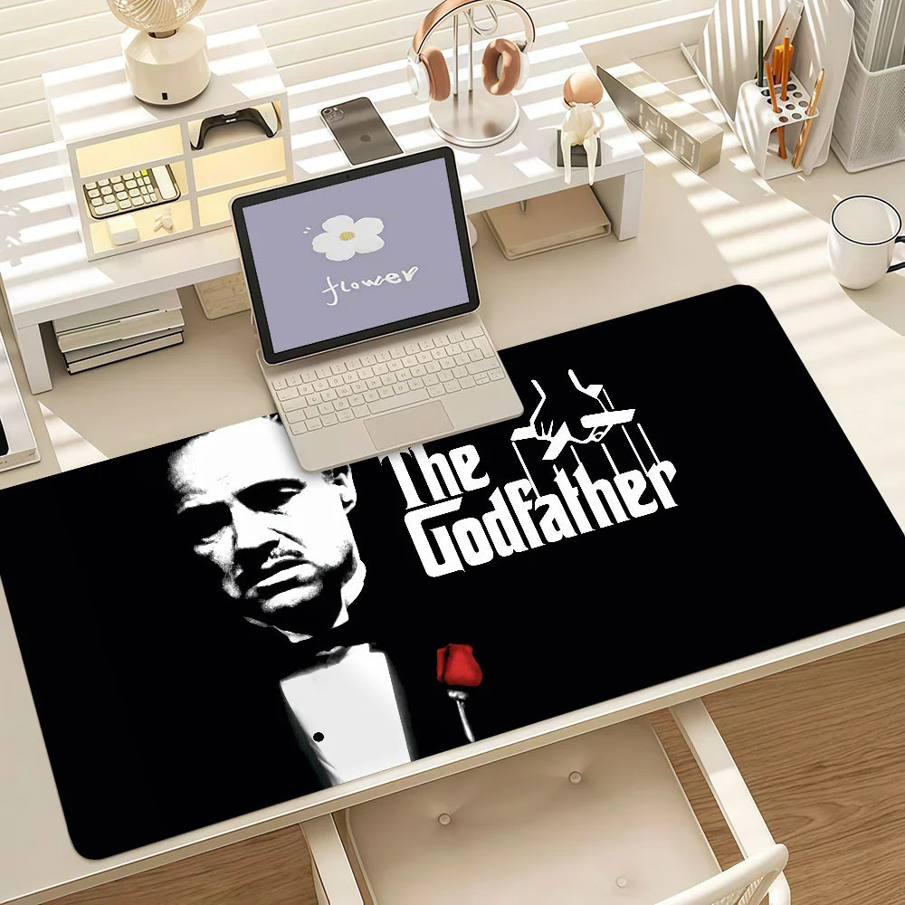Movie The G-godfather Mouse Pad Anti Slip Rubber Edge Locked Thickened Laptop Gaming Desk Mat