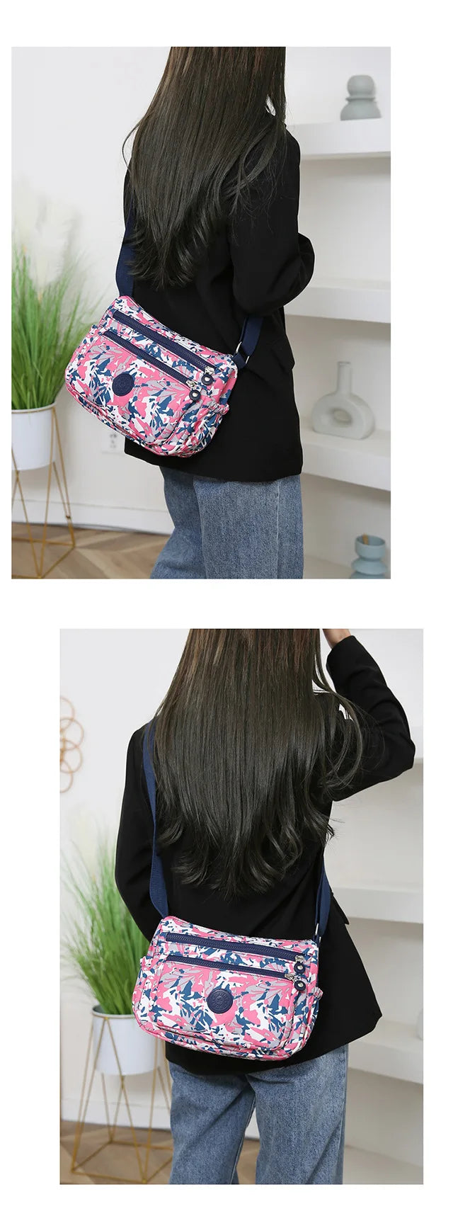 Multifunctional bag Large Capacity Waterproof Shoulder Bags Women Crossbody Bag for Girls Outdoor Travel Bags