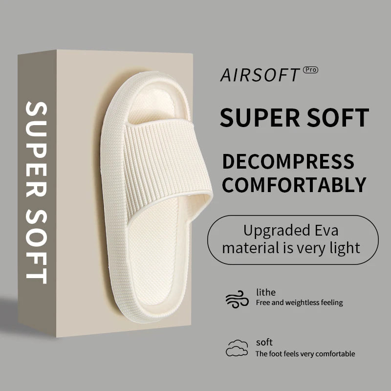 Slippers Men Wear Thick-Soled Non-Slip Summer Quarters Bathroom Shower Eva Sandals