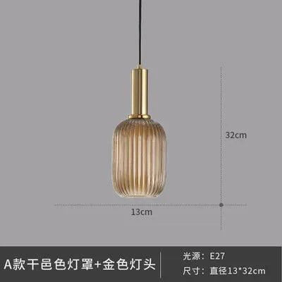 Modern LED Nordic Glass Pendant Lights Fixtures Bedroom Dinning Living Room Light Hanging Lamp Hanglamp Luminaire