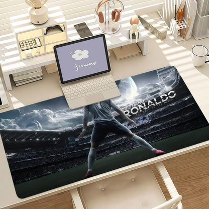 Athlete C-CR7 Mouse Pad Anti Slip Rubber Edge Locked Thickened Laptop Gaming Desk Mat