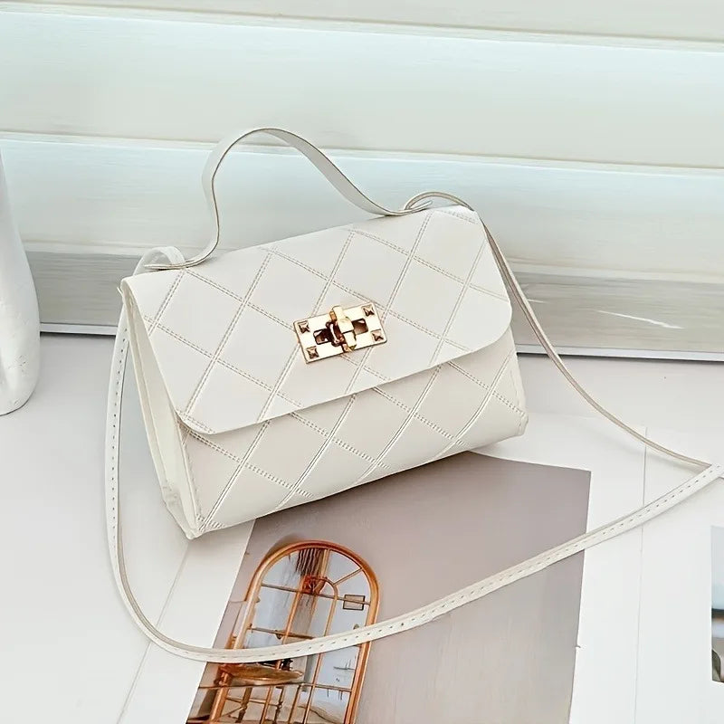 2025 Small Messenger Bag For Women Trend Lingge Embroidery Camera Female Shoulder Bag Fashion Chain Ladies Crossbody Bags Chic