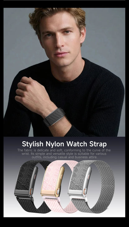 2026New Sport Fitness Tracker Smart Band Blood Oxygen Pressure Uric Acid Blood Lipid ECG Waterproof Smart Bracelet For Men Women