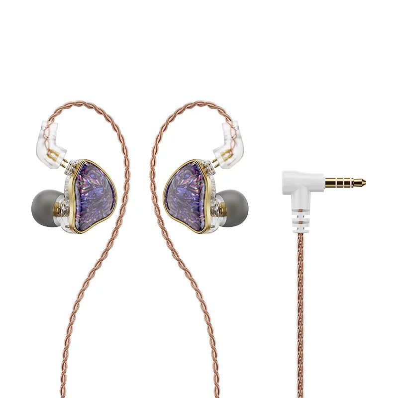 NICEHCK DB2 Wired Earbud IEM 1DD+1BA Hybrid Dual Driver HiFi Earphone With 0.78 2Pin Interface Warm Vocal Music In Ear Monitor