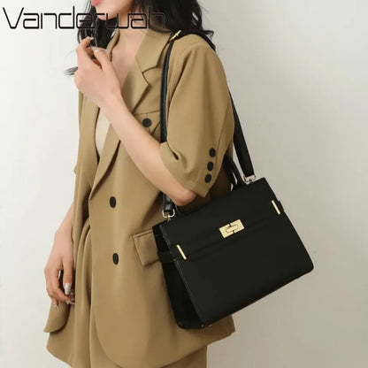 3 Sets Or 1 Big Bag Women's Handbag Large Capacity Bags Luxury Shoulder Crossbody Bags Small Coin Purse Quality Leather Sac Hot