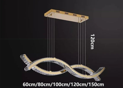 home decorationPendant lights, luxury crystal living room chandelier, dining room Pendant lamp, ceiling light, indoor lighting