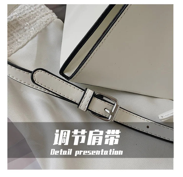 Fashion Ladies Shoulder Bags Handbag High Quality Leather Crossbody Bag Designer Female Triangle BagsSense of Luxury Women Bags