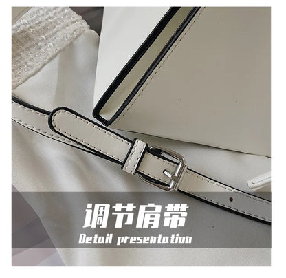 Fashion Ladies Shoulder Bags Handbag High Quality Leather Crossbody Bag Designer Female Triangle BagsSense of Luxury Women Bags