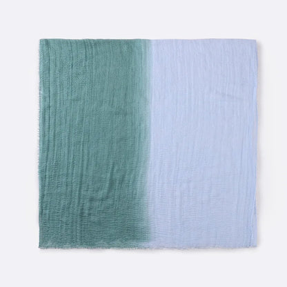 180*90cm Gradient Cotton Linen Women Muslim Hijab Scarf Woman Islamic Arab Shawl Wrap Head Scarves Ready To Wear Headscarf