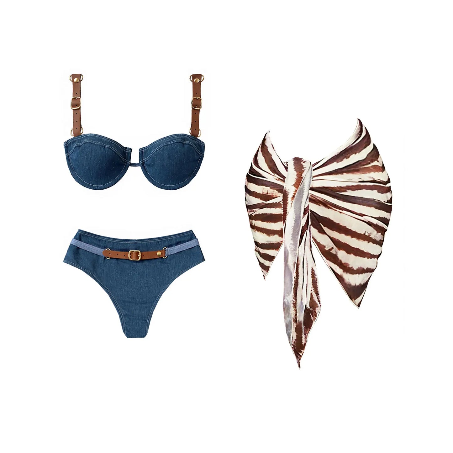 Micro Bikinis 2026 Sexy Women Swimsuit Swimwear Female Thong Bikini Set Biquini Bathing Suit Print Swimming Suits Beachwear