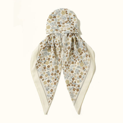 Women Printed Satin Silk Instant Hijab Scarf Stretch Muslim cotton viscose Turban Ramadan Hats Lady Bandana Caps Underscarf Eid